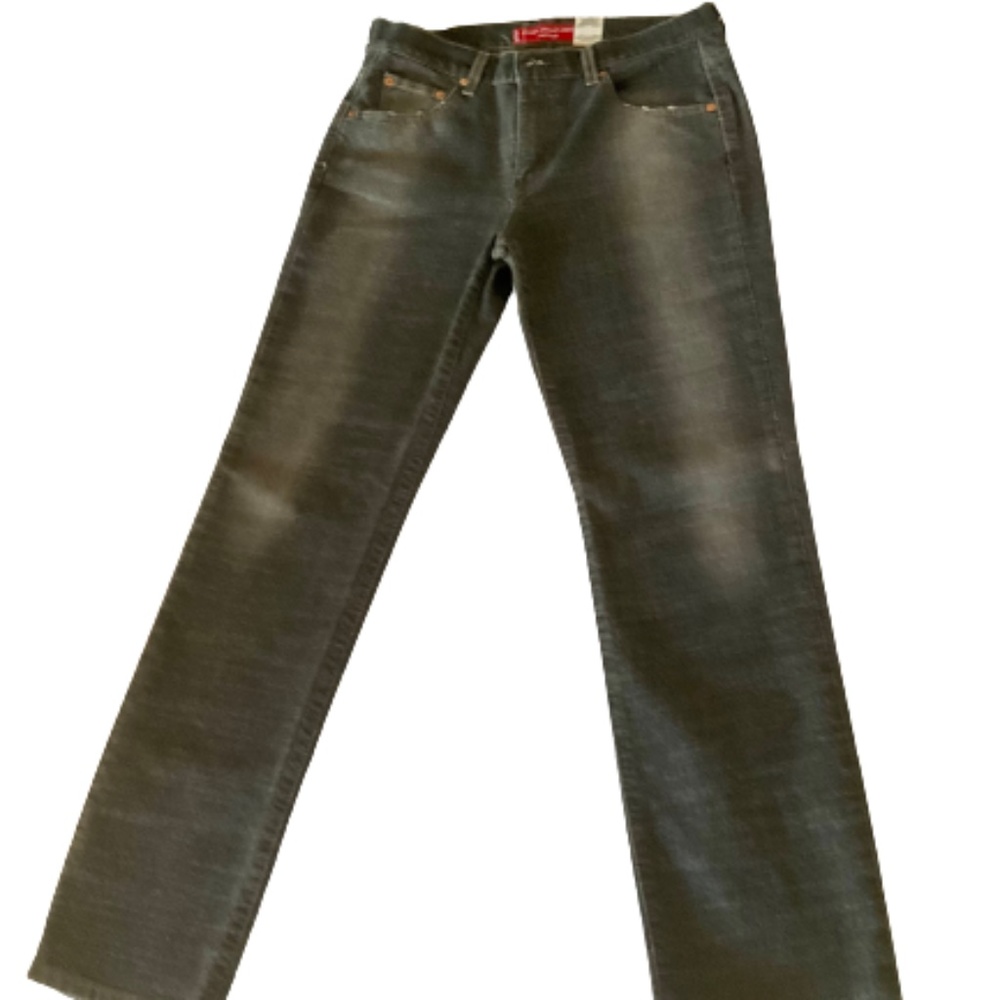 Levi’s Nouveau 505 Dark Wash Low Rise Straight Leg Jeans - Sz8